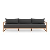 Breeze Xl Teak 3 Seat Sofa | Teak Natural, Panama Grafito,