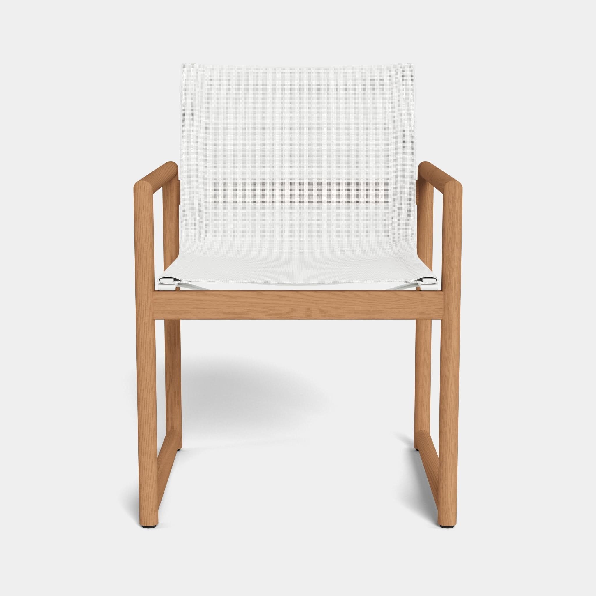 Breeze XL Teak Dining Chair | Modern Teak Outdoor Furniture – HARBOUR