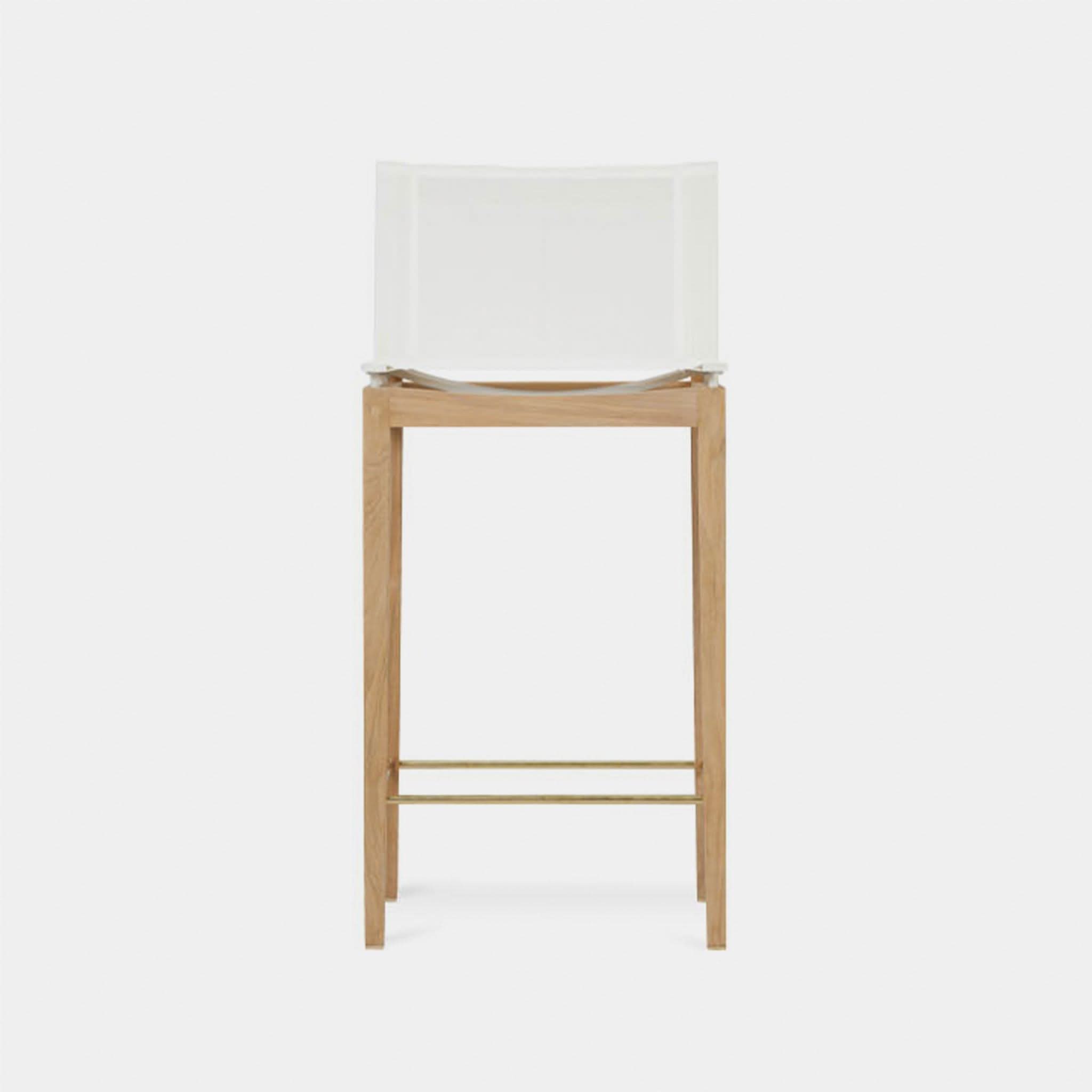 Byron Teak Counter Stool
