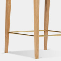 Byron Teak Counter Stool