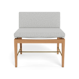 Byron Easy Chair | Teak Natural, Copacabana Sand, Batyline White