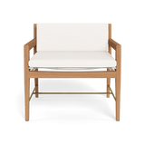 Byron Lounge Chair | Teak Natural, Panama Blanco, Batyline White