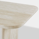 Ford Dining Table 108" | Travertine Silver, ,