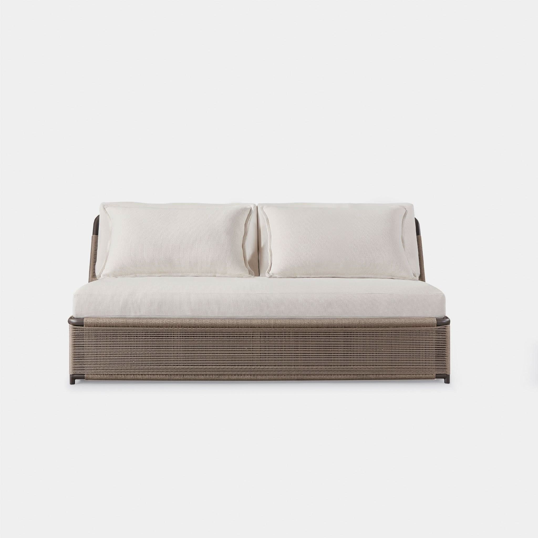 Formentera 2 Seat Armless Sofa