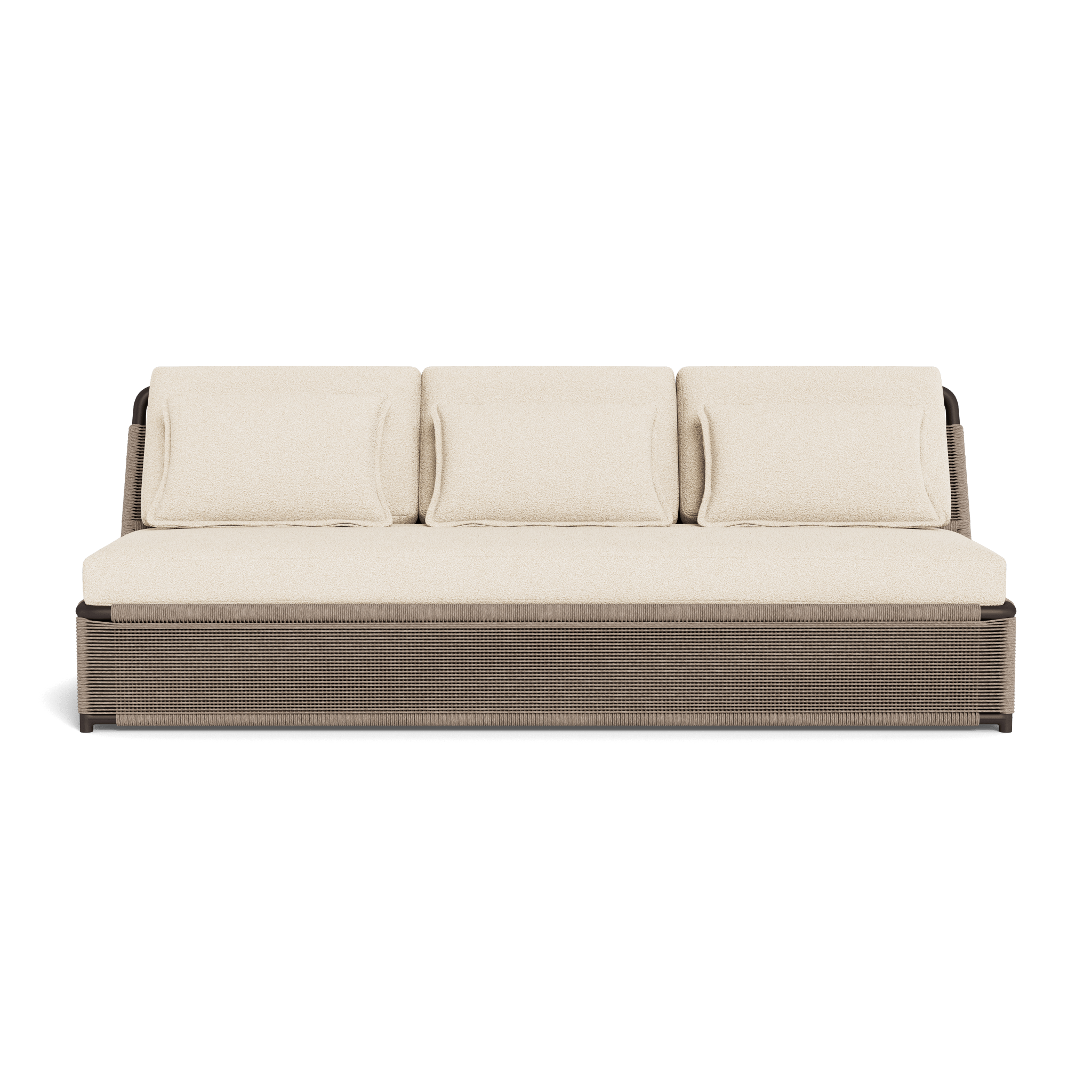 Formentera 3 Seat Armless Sofa