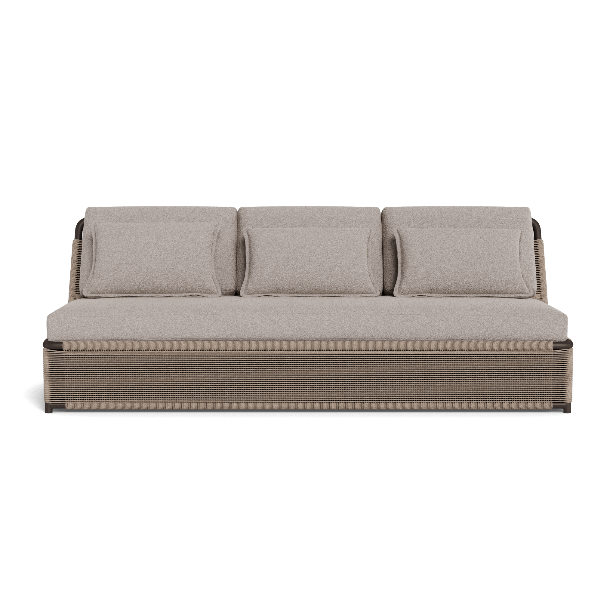 Formentera 3 Seat Armless Sofa