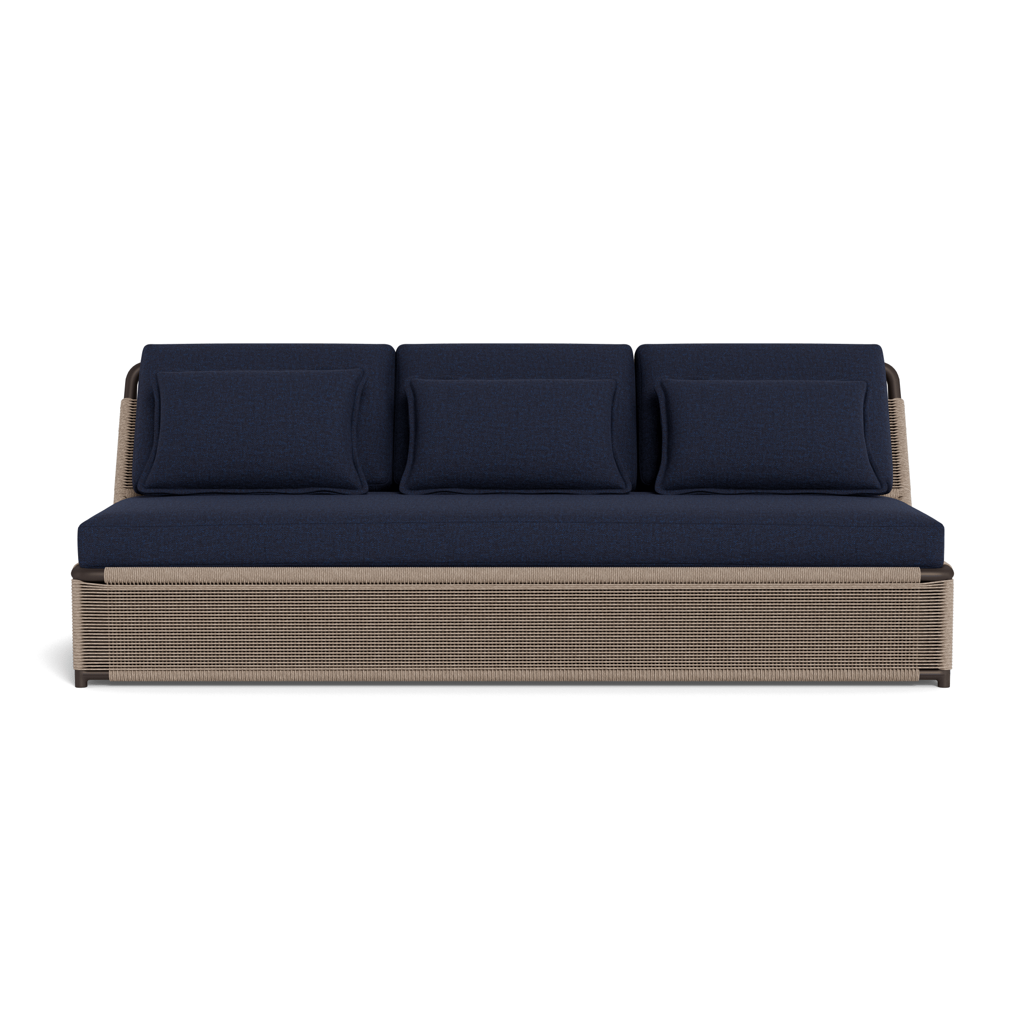 Formentera 3 Seat Armless Sofa