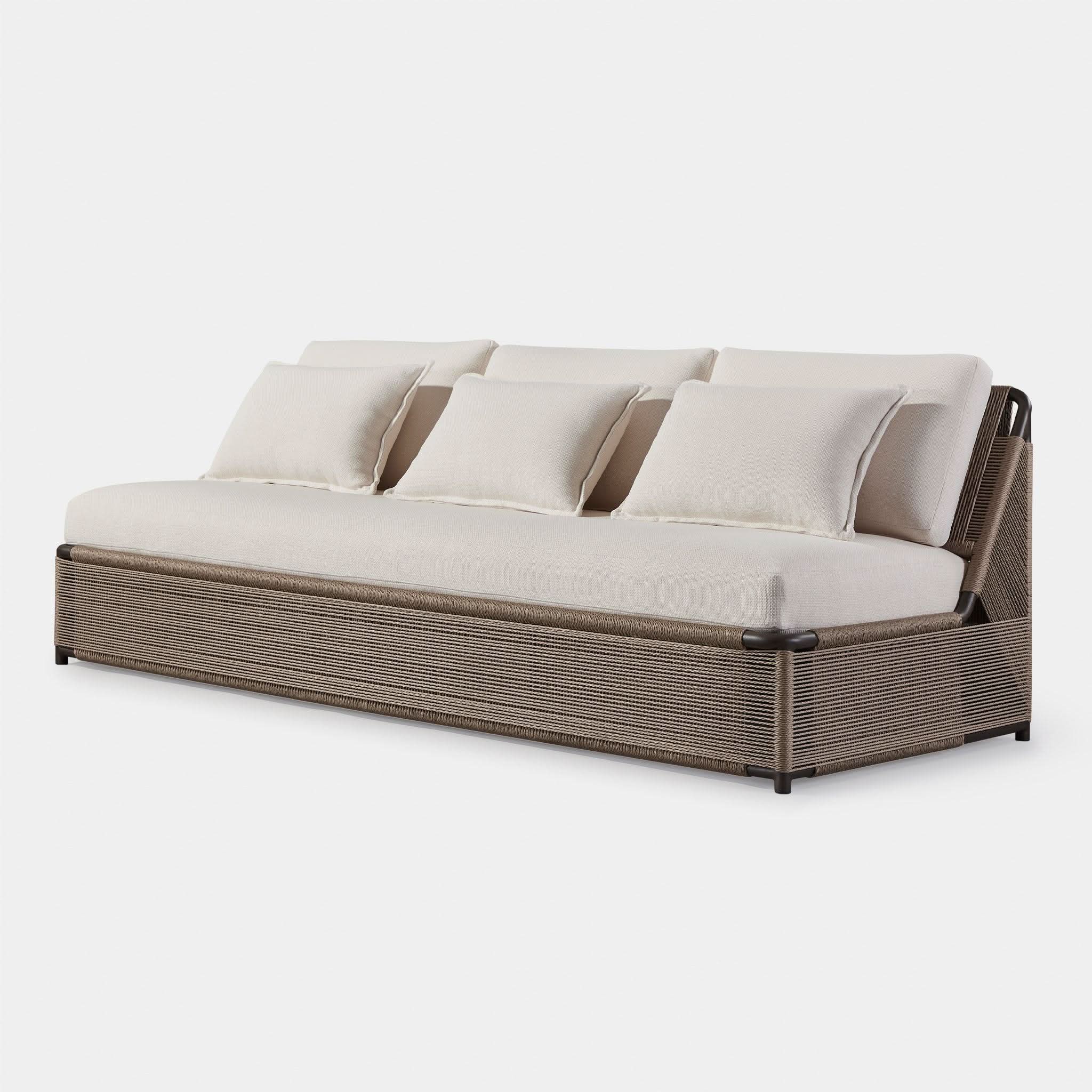 Formentera 3 Seat Armless Sofa