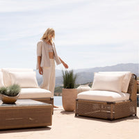 Formentera 3 Seat Armless Sofa