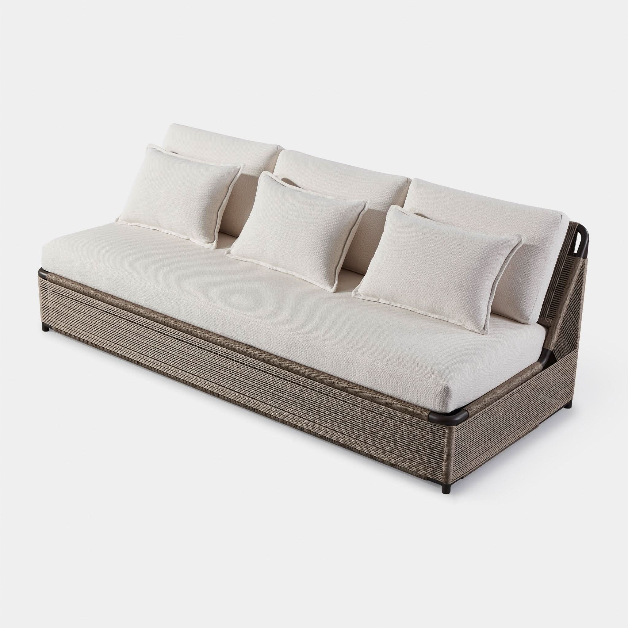 Formentera 3 Seat Armless Sofa