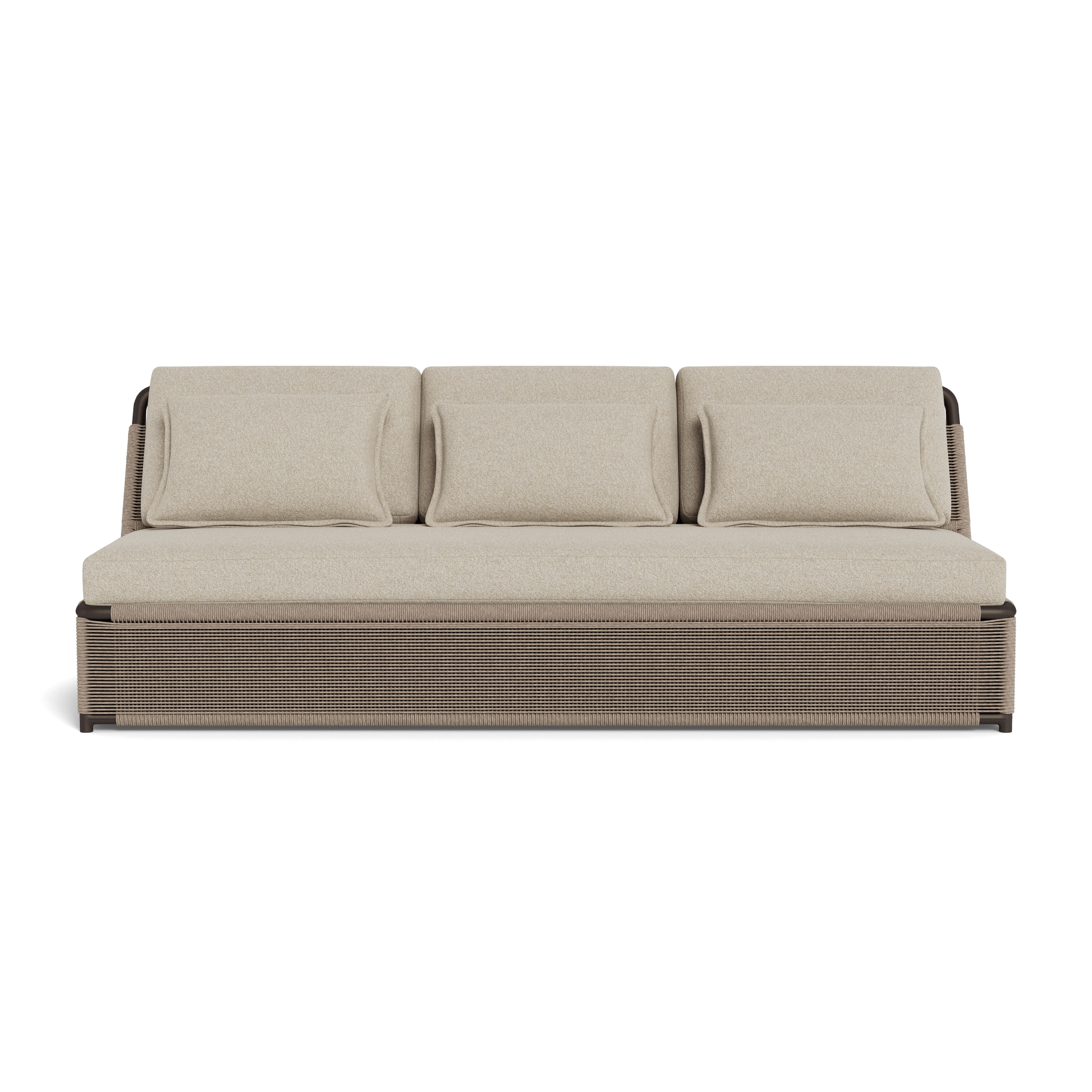 Formentera 3 Seat Armless Sofa