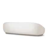 Gio 3 Seat Sofa | Aluminum Taupe Riviera Ivory