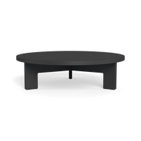 Hampton Round Coffee Table | Aluminum Asteroid, ,