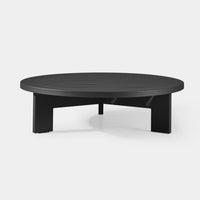 Hampton Round Coffee Table | Aluminum Asteroid, ,