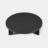 Hampton Round Coffee Table | Aluminum Asteroid, ,