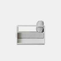Hayman Aluminum 2 Seat Sofa