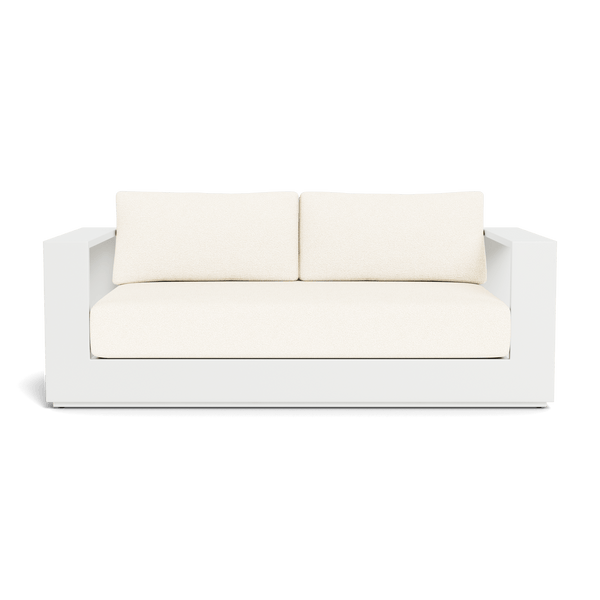 Hayman 2 Seat Sofa | Aluminum White, Riviera Ivory, Batyline White