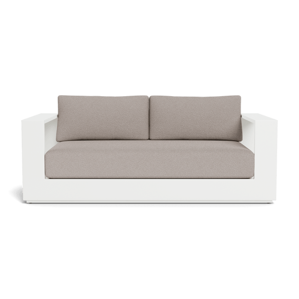 Hayman 2 Seat Sofa | Aluminum White, Riviera Stone, Batyline White
