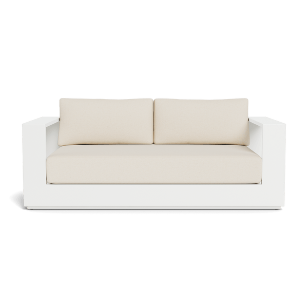 Hayman 2 Seat Sofa | Aluminum White, Siesta Ivory, Batyline White