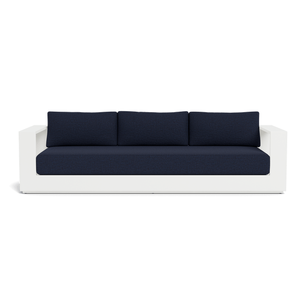 Hayman 3 Seat Sofa | Aluminum White, Siesta Indigo, Batyline White