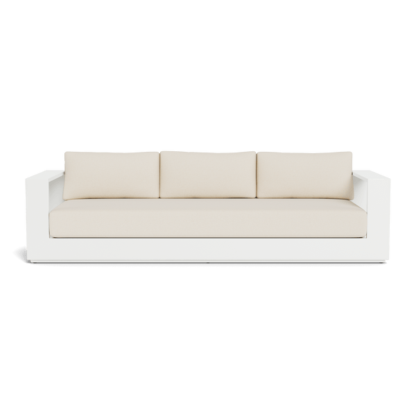 Hayman 3 Seat Sofa | Aluminum White, Siesta Ivory, Batyline White
