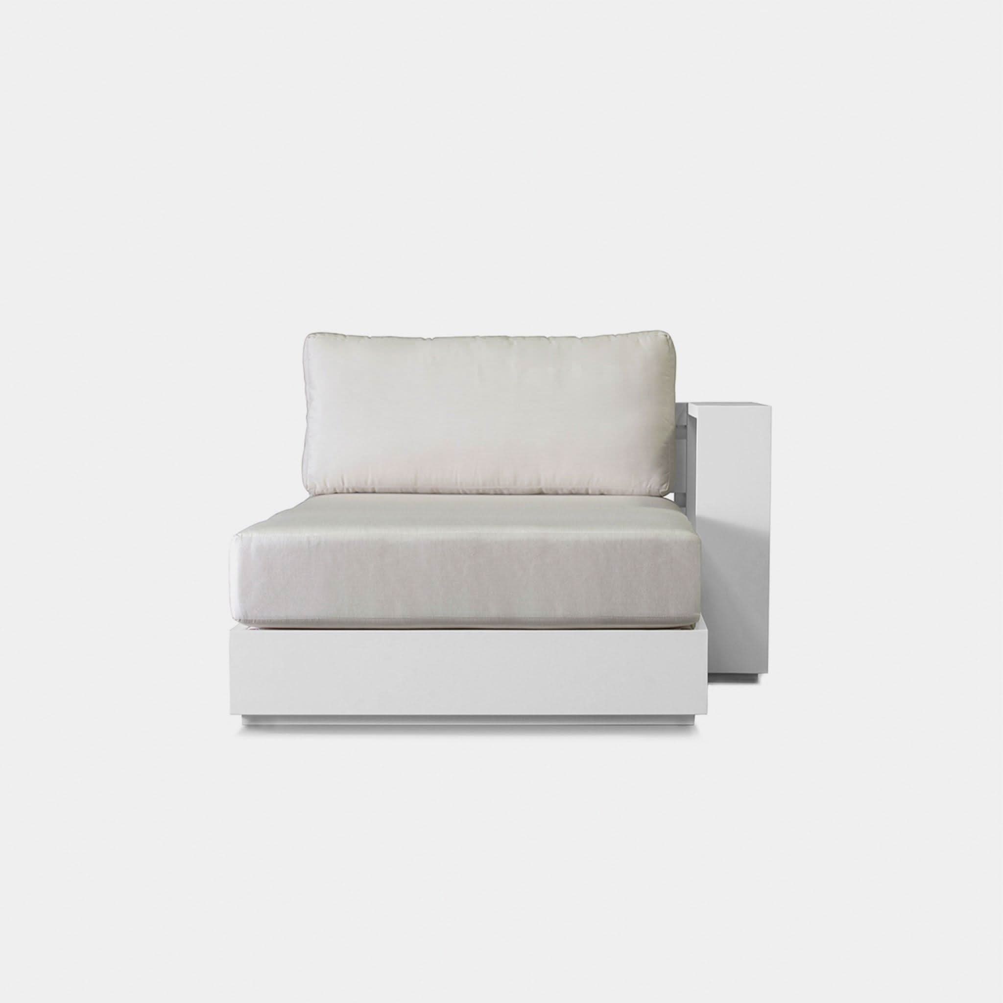 Hayman Aluminum Chaise Right