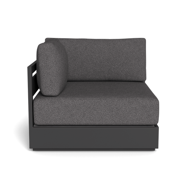 Hayman Corner | Aluminum Asteroid, Riviera Slate, Batyline Silver