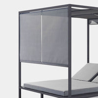 Hayman Aluminum Curtain Cabana