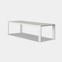 Hayman Aluminum Dining Table 120"