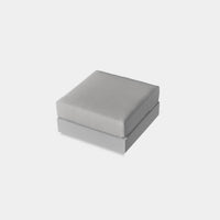 Hayman Aluminum Ottoman