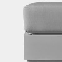 Hayman Aluminum Ottoman