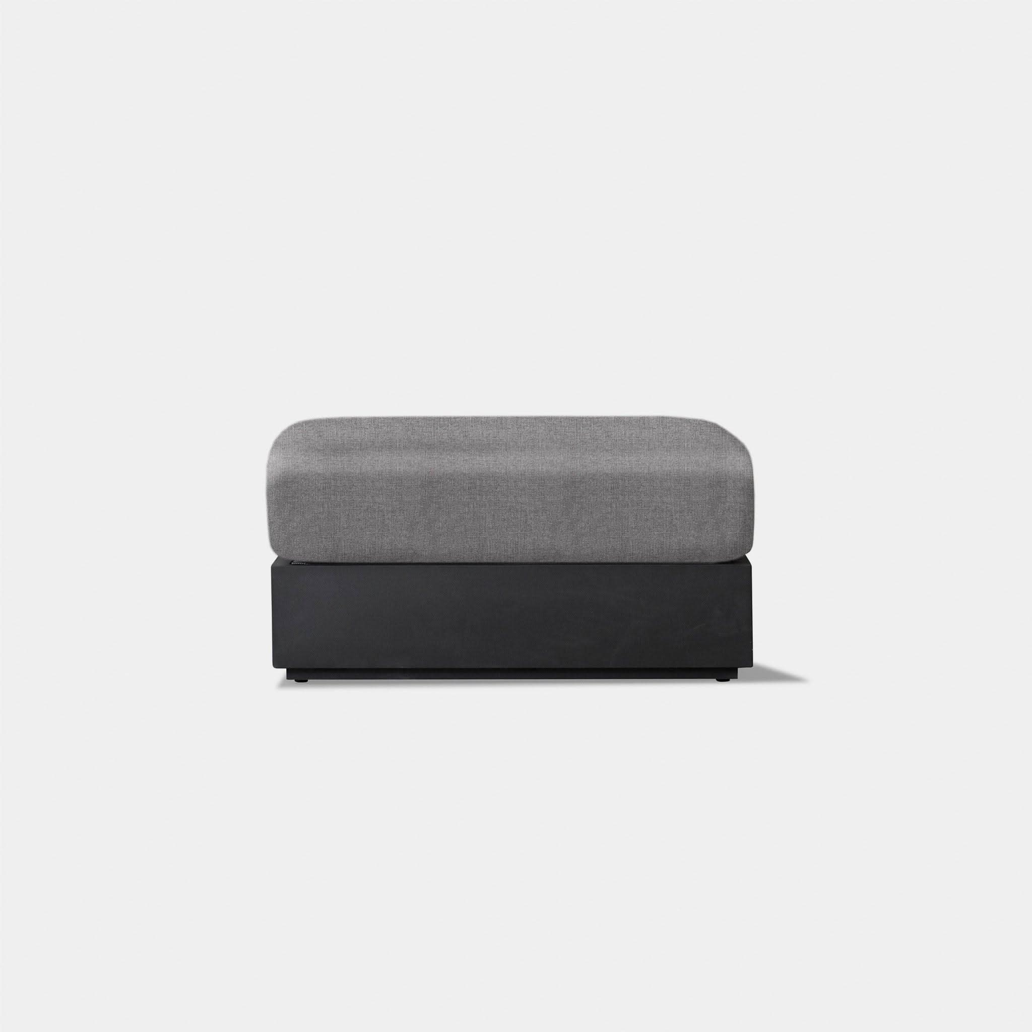 Hayman Aluminum Ottoman
