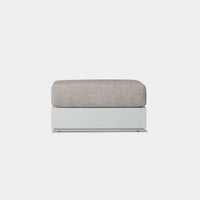 Hayman Aluminum Ottoman