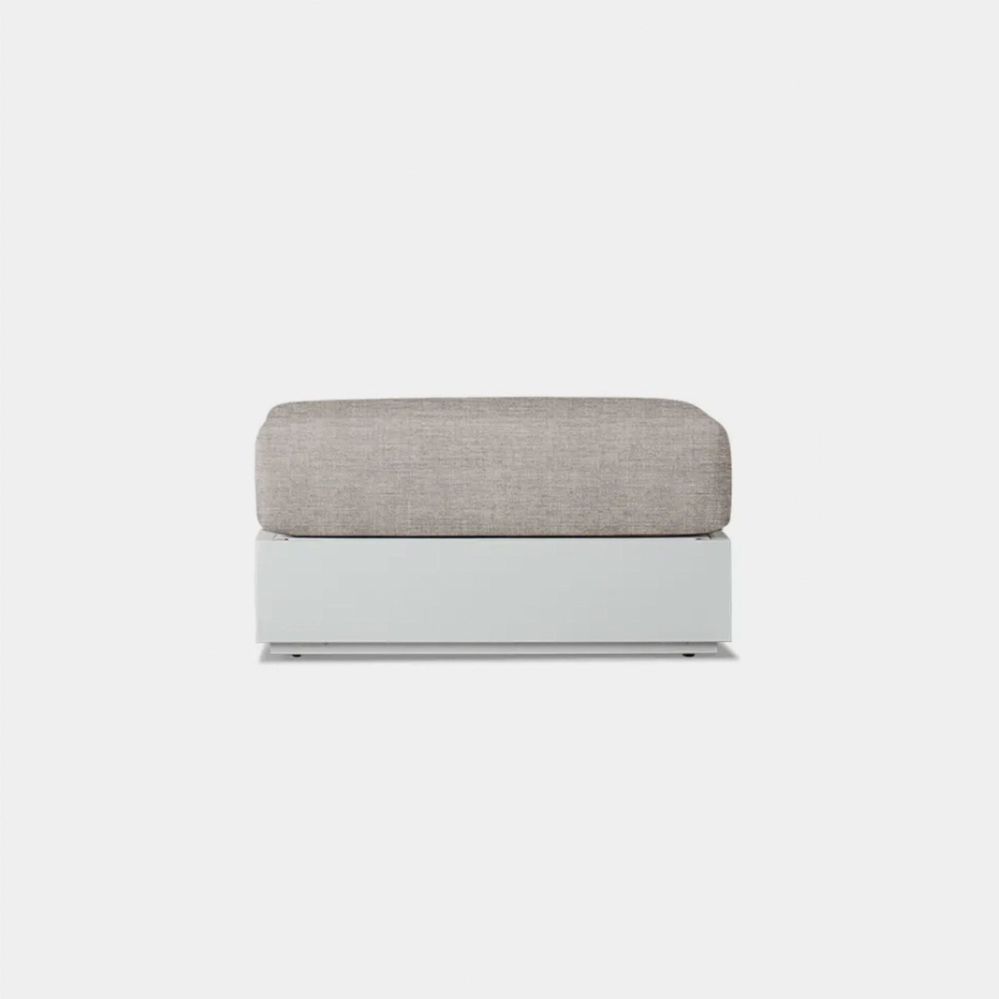 Hayman Aluminum Ottoman