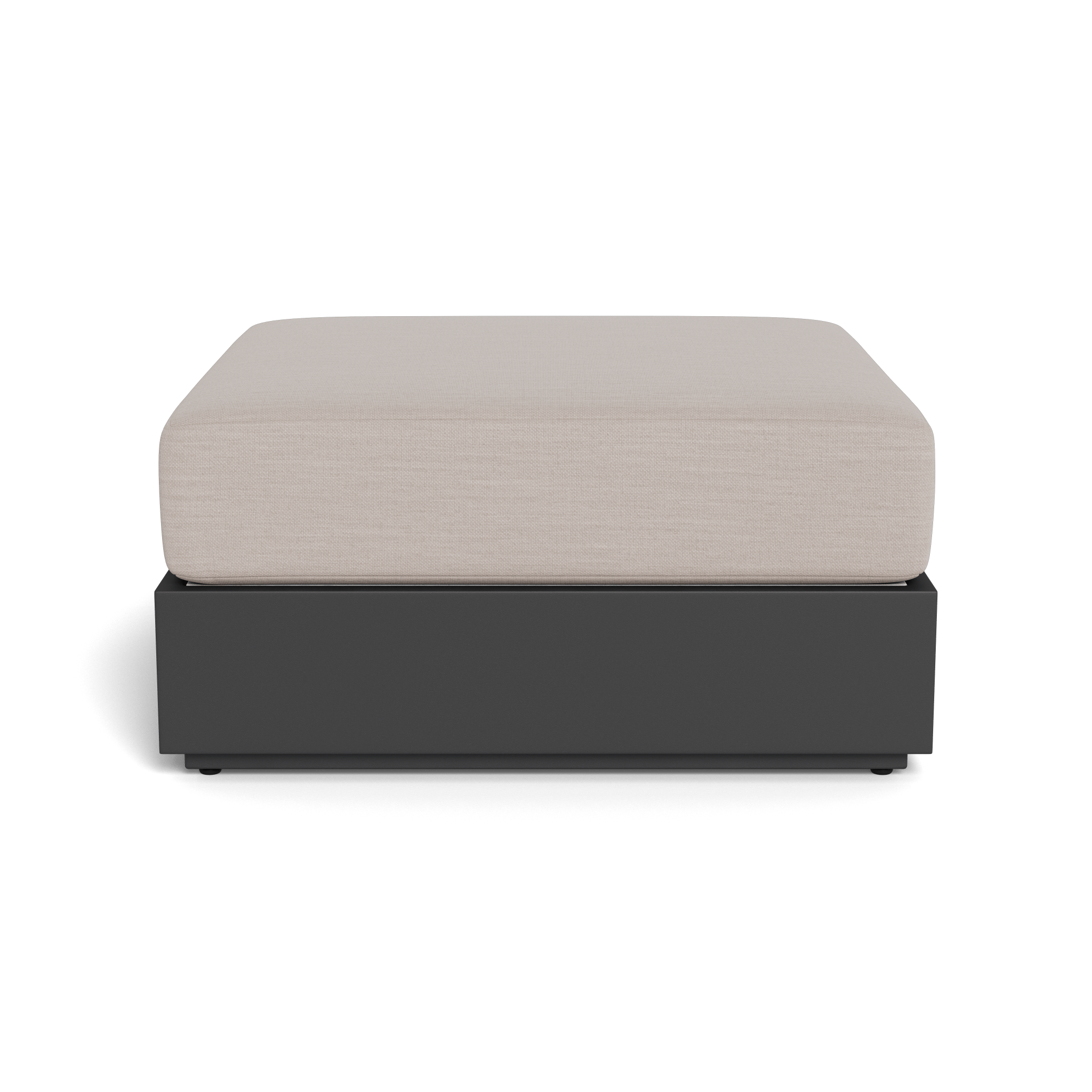 Hayman Aluminum Ottoman