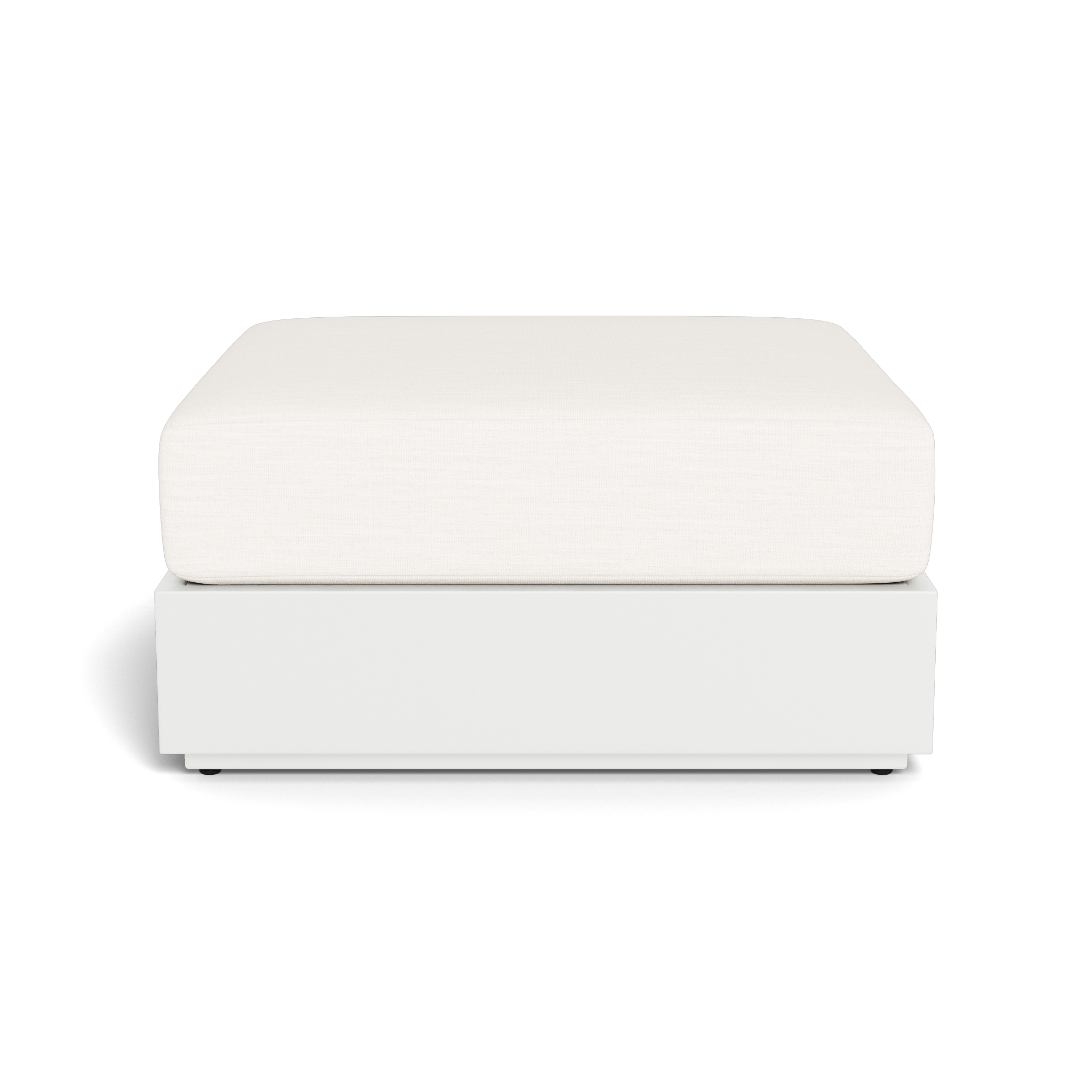 Hayman Aluminum Ottoman