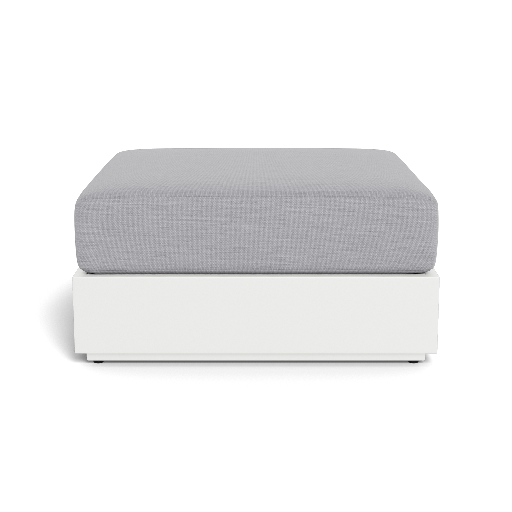 Hayman Aluminum Ottoman