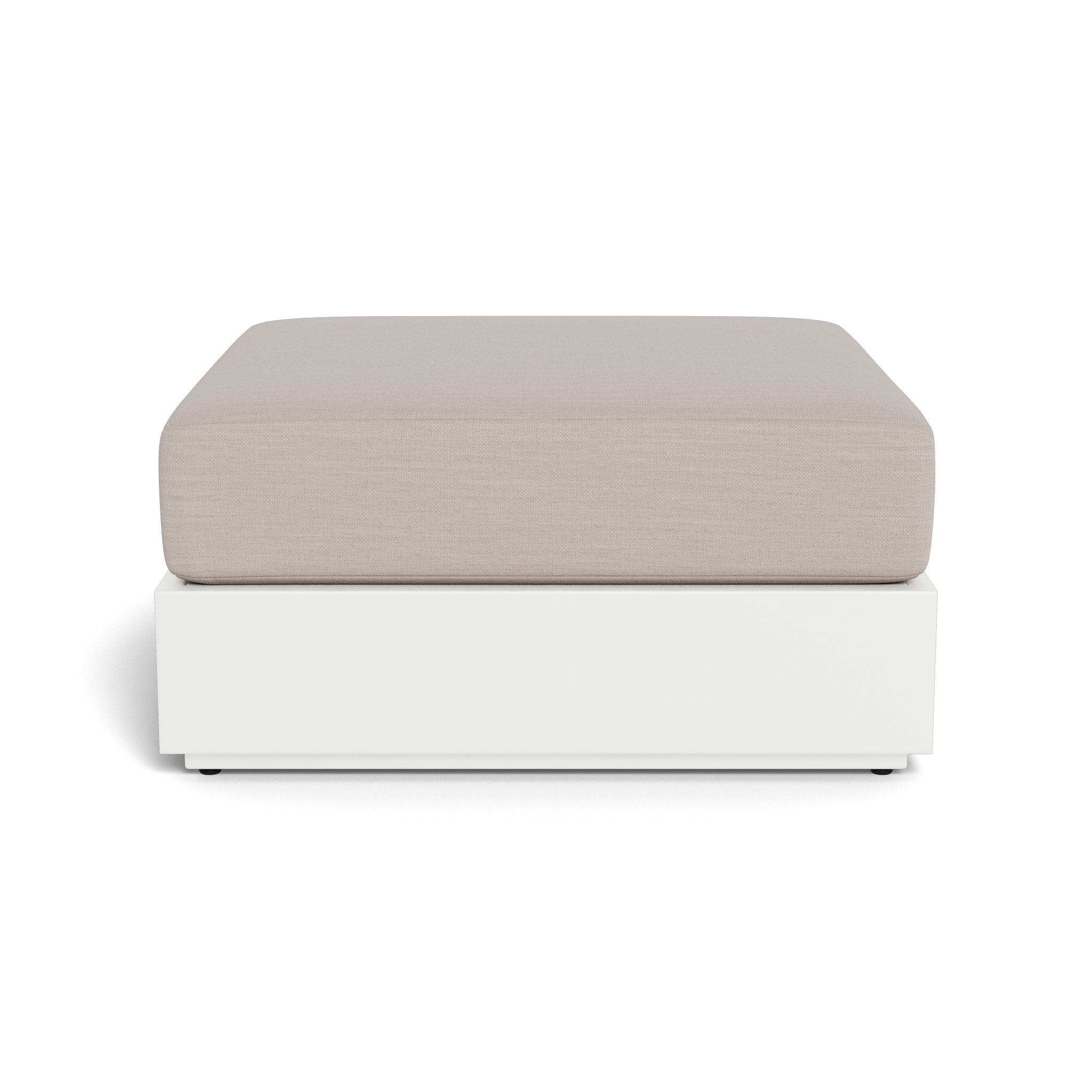Hayman Aluminum Ottoman