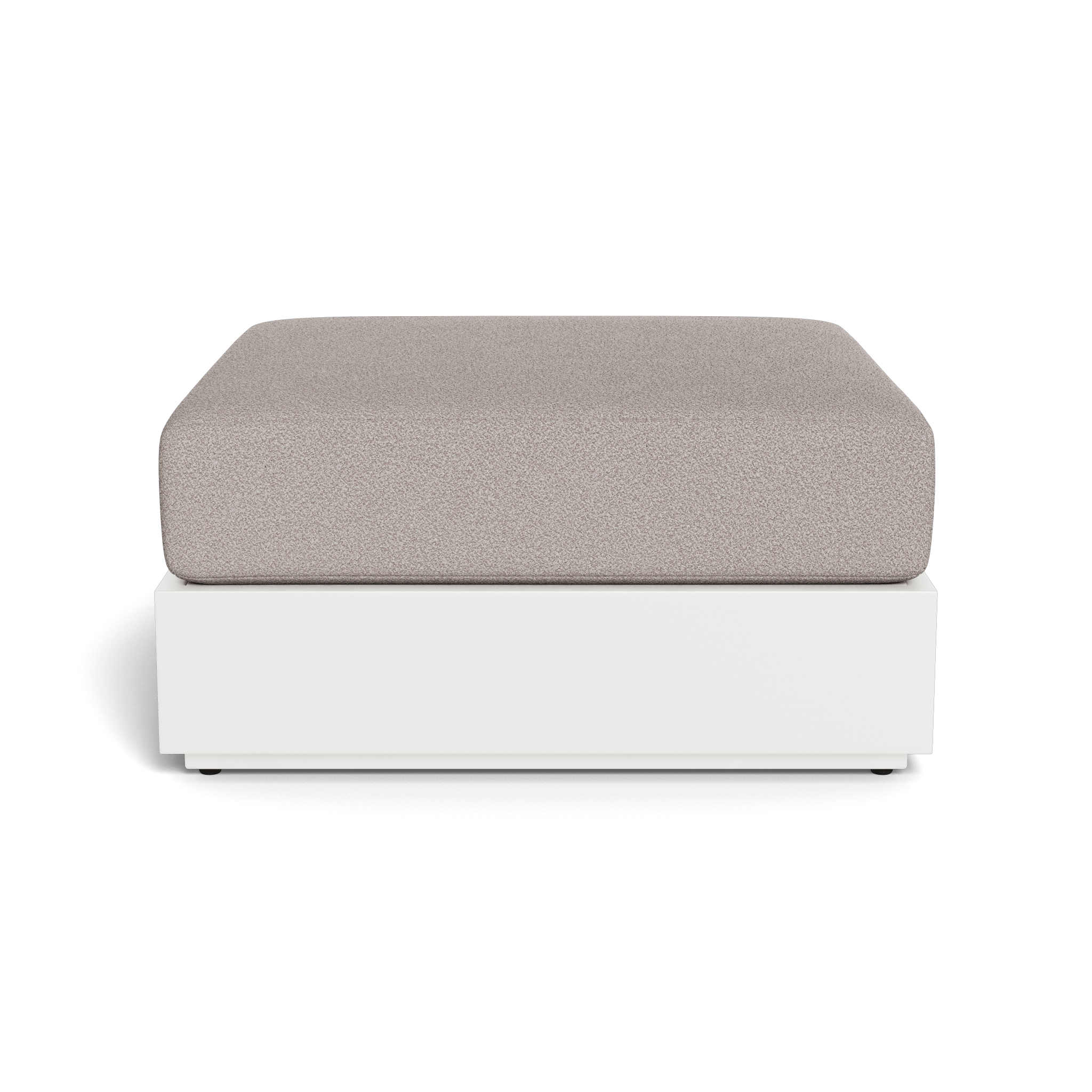 Hayman Aluminum Ottoman