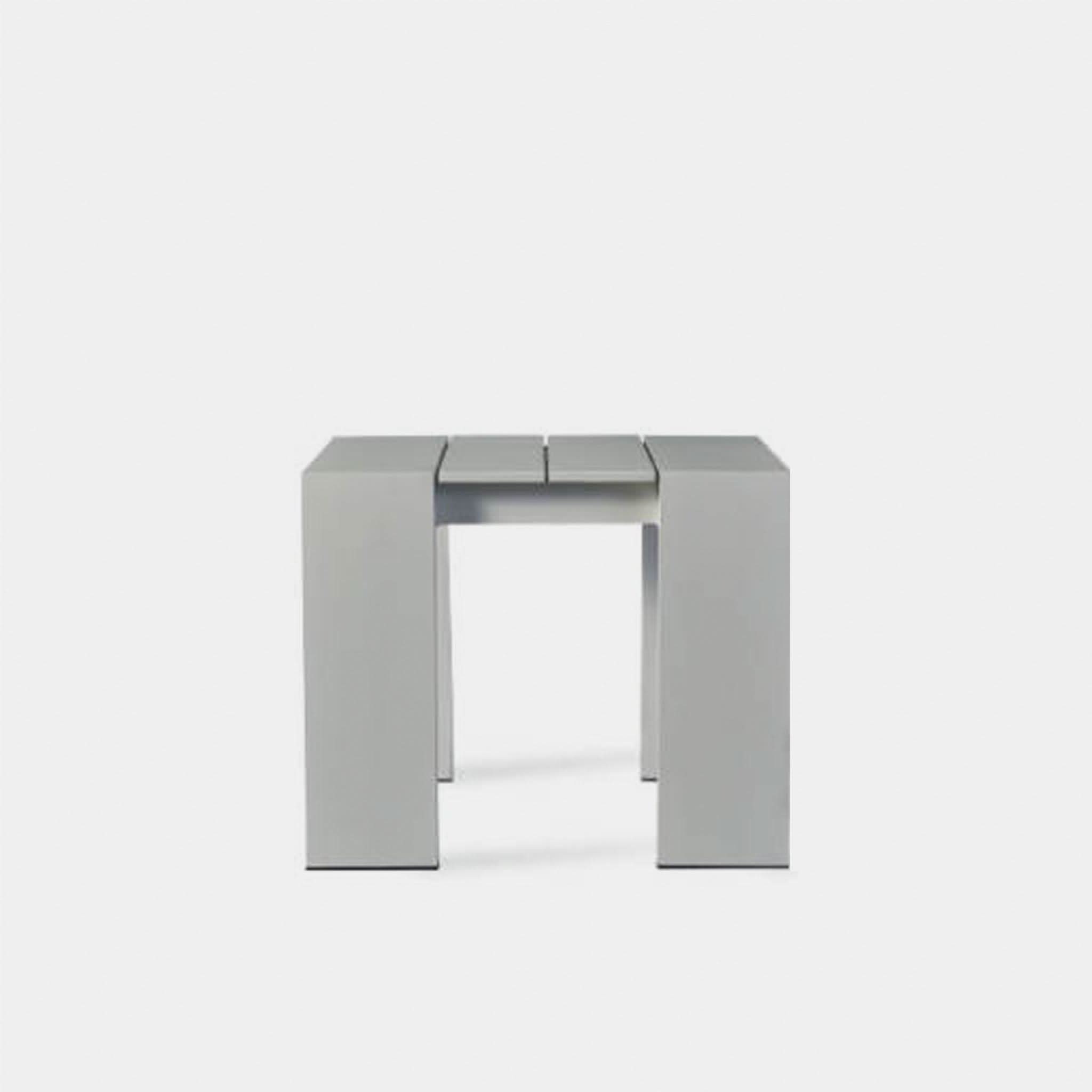 Hayman Aluminum Side Table Square