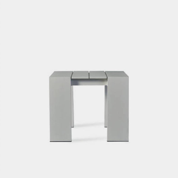 Hayman Side Table Square | Aluminum Asteroid, ,