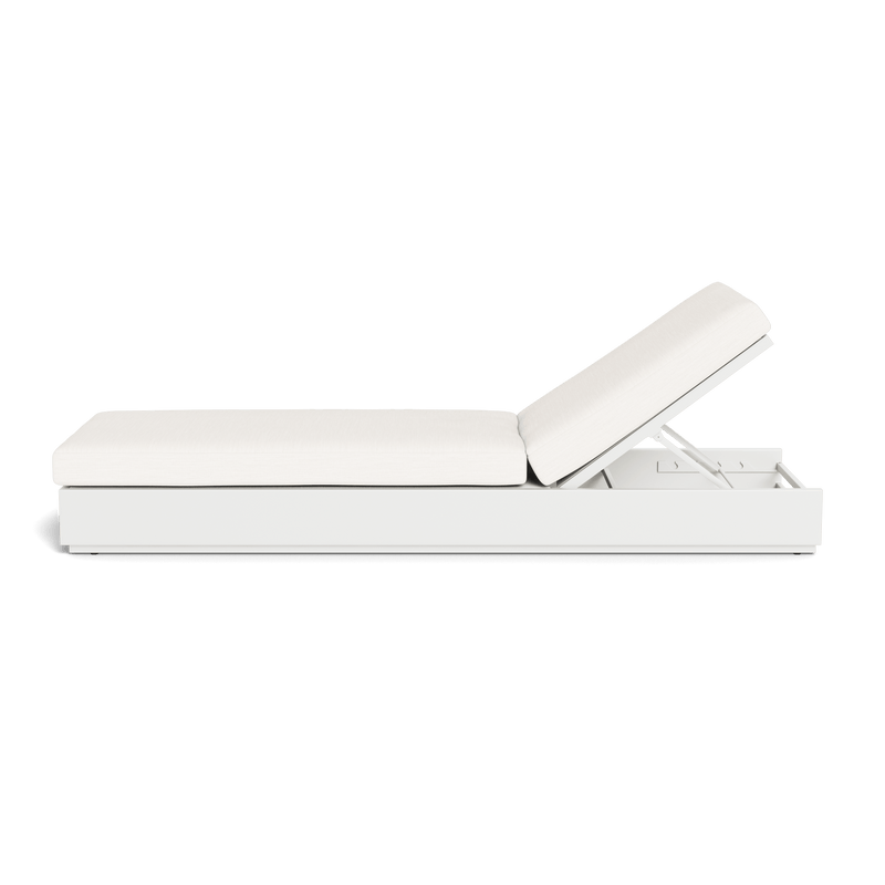 Hayman Sun Lounge | Aluminum White, Panama Blanco, Batyline White