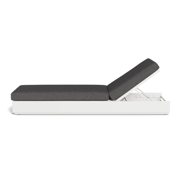 Hayman Sun Lounge | Aluminum White, Riviera Slate, Batyline White