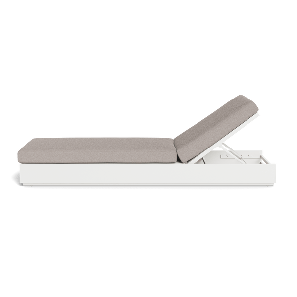 Hayman Sun Lounge | Aluminum White, Riviera Stone, Batyline White
