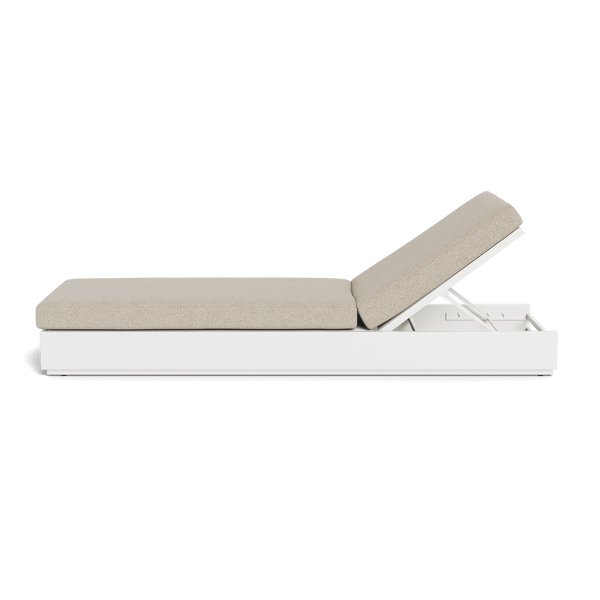 Hayman Sun Lounge | Aluminum White, Siesta Taupe, Batyline White
