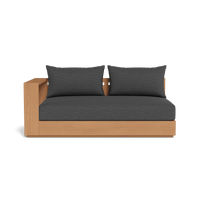 Hayman Teak 2 Seat 1 Arm Left
