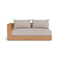 Hayman Teak 2 Seat 1 Arm Left