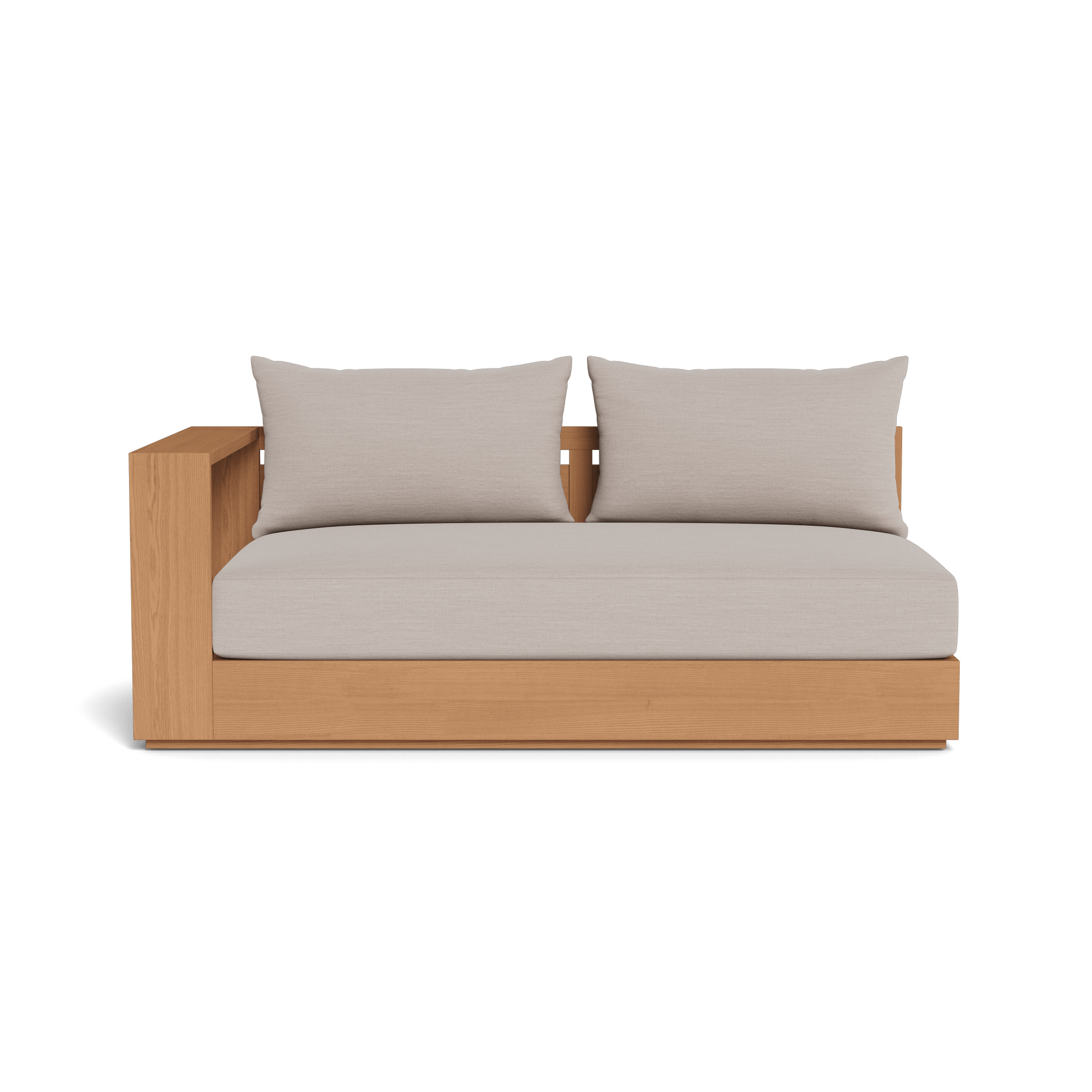 Hayman Teak 2 Seat 1 Arm Left