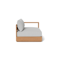 Hayman Teak 2 Seat 1 Arm Right