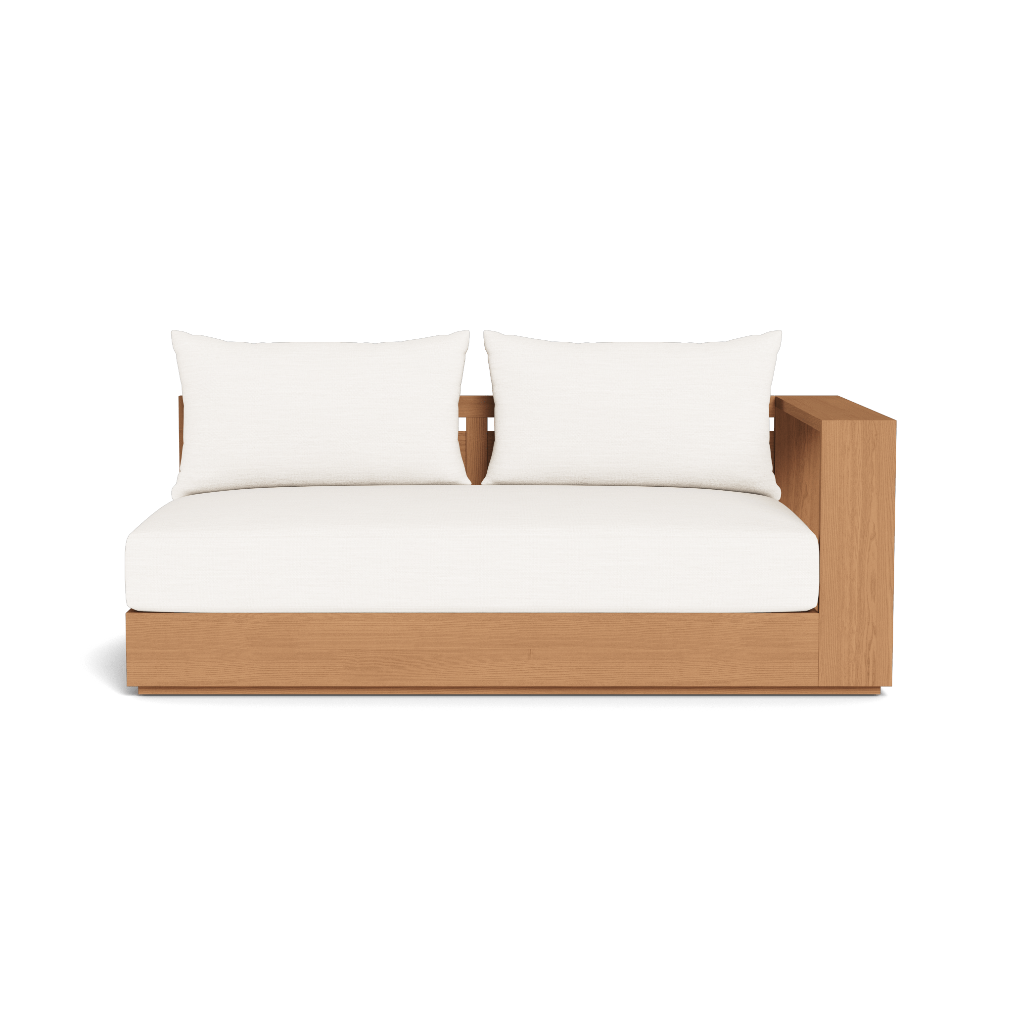 Hayman Teak 2 Seat 1 Arm Right